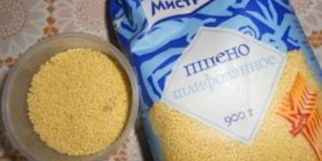 Рецепт пшенной каши сливуха