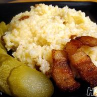 Рецепт Пшенной каши со шкварками