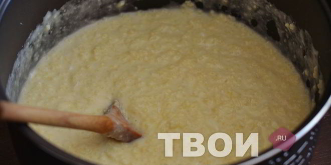 Рецепт пшенной каши в мультиварке