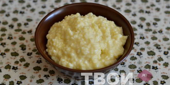 Рецепт пшенной каши в мультиварке