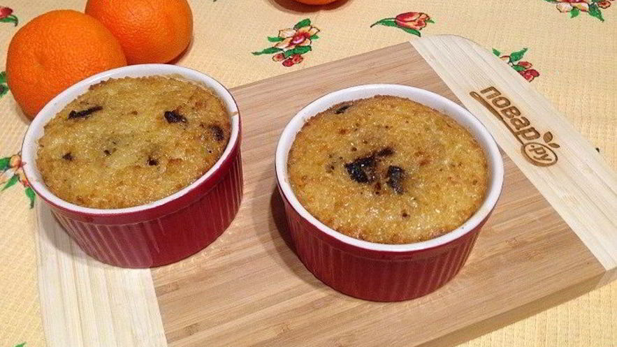 Рецепт запеченной пшенной каши с черносливом