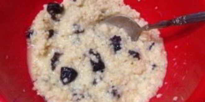 Рецепт запеченной пшенной каши с черносливом