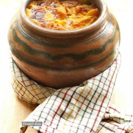 Рецепт Запеченной пшенной каши с тыквой