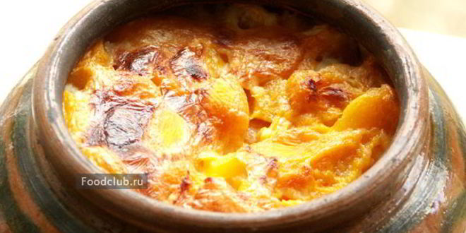 Рецепт запеченной пшенной каши с тыквой