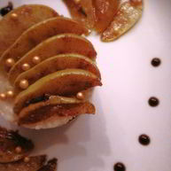 Рецепт Молочной рисовой каши с яблоками и изюмом