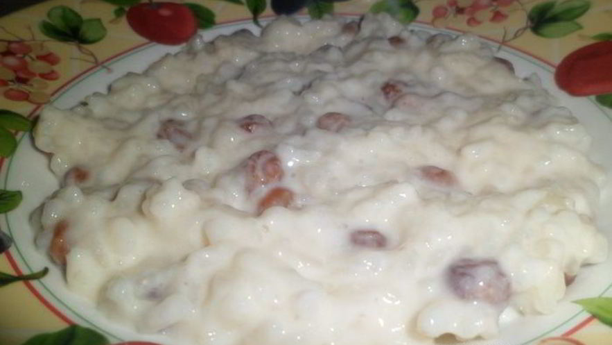 Рецепт рисовой каши молочной с изюмом