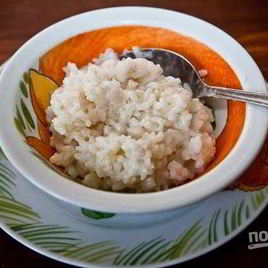 Рецепт Рисовой каши молочной