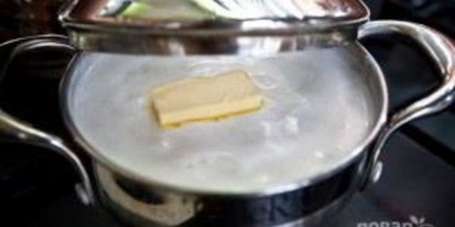 Рецепт рисовой каши молочной