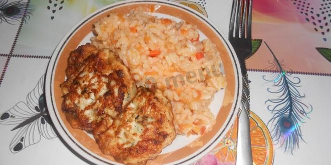 Рецепт рисовой каши с овощами на гарнир