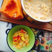 Рецепт Рисовой каши с тыквой и корицей