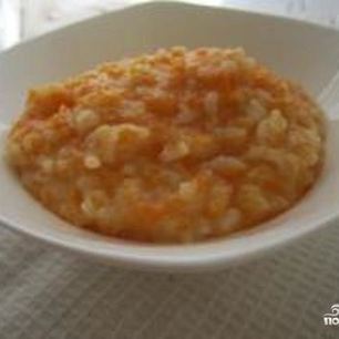 Рецепт Рисовой каши с тыквой
