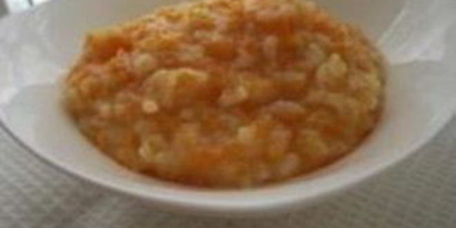 Рецепт рисовой каши с тыквой