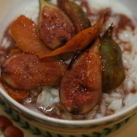 Рецепт Рисовой каши со свежим инжиром и пряностями