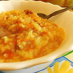 Рецепт Русской полевой рисовой каши с мясом