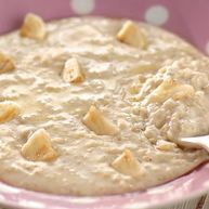 Рецепт Самой простой овсяно-сливочная каша с бананами