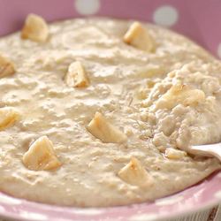 Рецепт Самой простой овсяно-сливочная каша с бананами