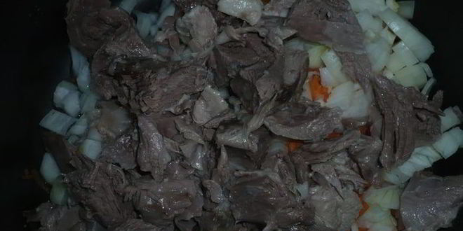 Рецепт ячневой каши на бараньей рульке