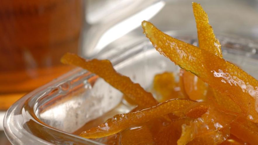 Рецепт апельсиновых корочек в сиропе