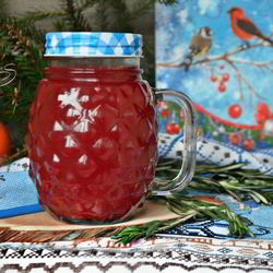 Рецепт Безалкогольного клюквенного пунша