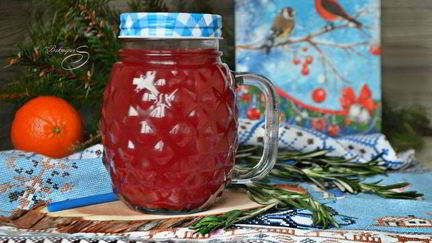 Рецепт Безалкогольного клюквенного пунша