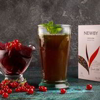 Рецепт Ароматного чая с ягодным льдом