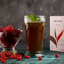 Рецепт Ароматного чая с ягодным льдом