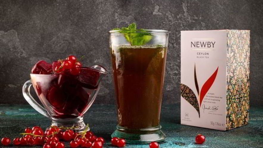 Рецепт ароматного чая с ягодным льдом