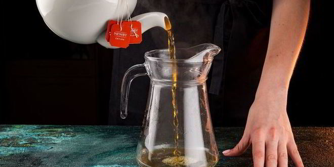 Рецепт ароматного чая с ягодным льдом