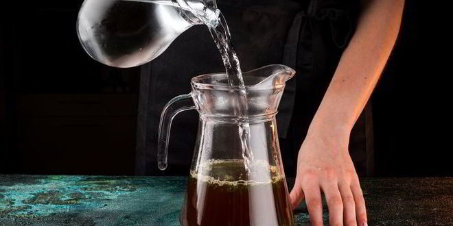 Рецепт ароматного чая с ягодным льдом