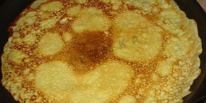 Рецепт блинчиков