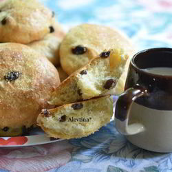 Рецепт Булочек со вкусом чая Эрл Грей