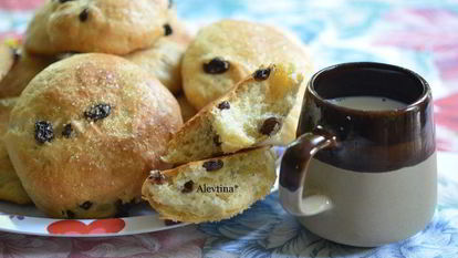 Рецепт Булочек со вкусом чая Эрл Грей