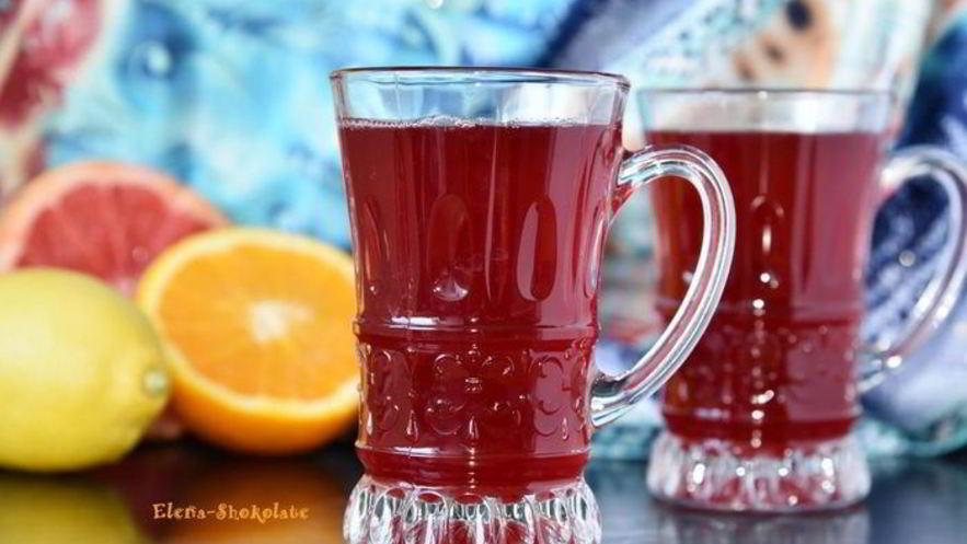 Рецепт чая горячего цитрус