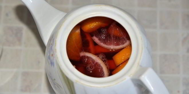 Рецепт чая горячего цитрус