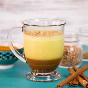 Рецепт Чая латте с куркумой