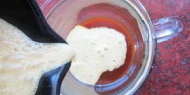 Рецепт чая латте с куркумой