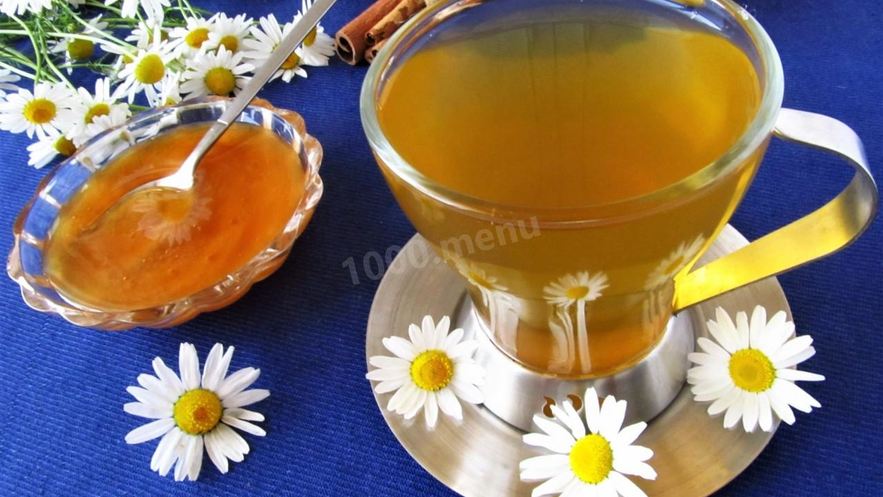 Рецепт чая по-швейцарски с ромашкой