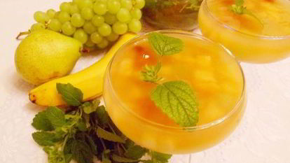 Рецепт Чайного желе с фруктами