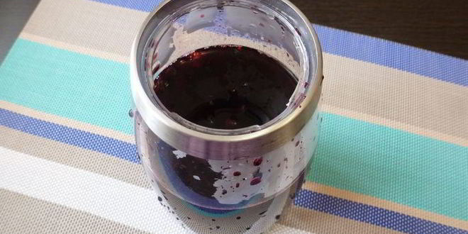 Рецепт черничного холодного чая с мятой и базиликом