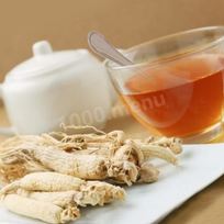 Рецепт Черного чая с женьшенем