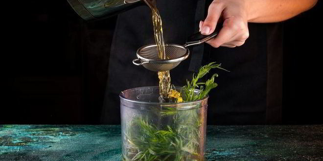 Рецепт холодного чая с тархуном