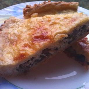 Рецепт Киша с шампиньонами