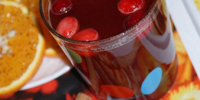 Рецепт клюквенного чая