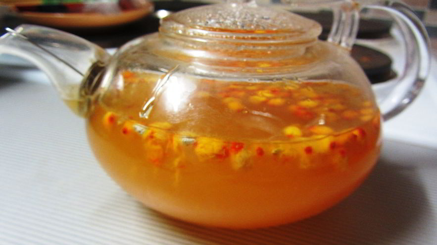 Рецепт облепихового чая с медом