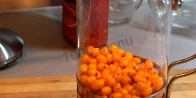 Рецепт облепихового чая