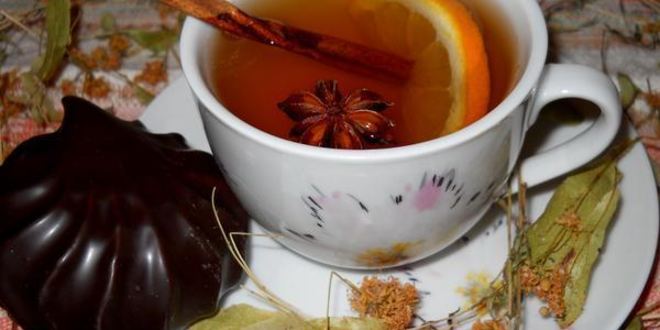 Рецепт травяного чая здоровье с имбирем и корицей