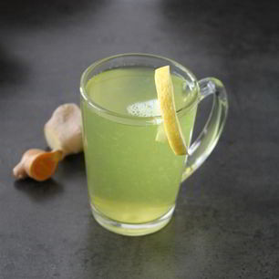 Рецепт Целебного имбирного чая с куркумой