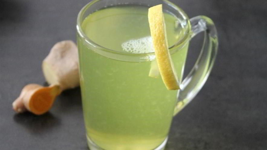 Рецепт целебного имбирного чая с куркумой