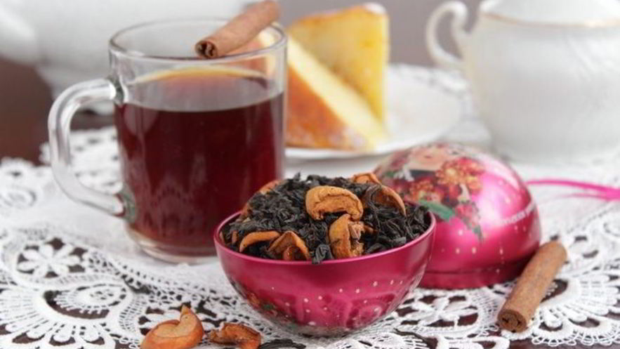 Рецепт яблочного чая с пряностями