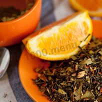 Рецепт Зеленого чая с апельсином